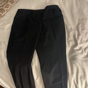 Black slacks-Ted Baker-Beautiful straight leg sz2 (med) stunning floral Lining